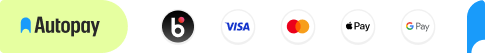 Bezpieczne płatności Autopay — BLIK, Visa, Mastercard, Apple Pay, Google Pay